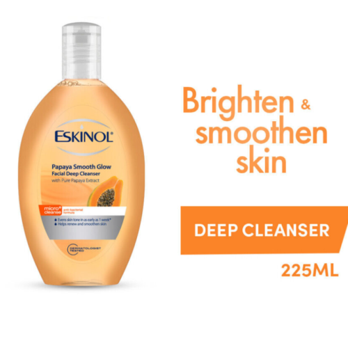 Eskinol Facial Deep Cleanser Papaya Smooth 225ml