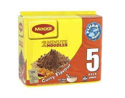 Maggi Curry Noodles 5pk